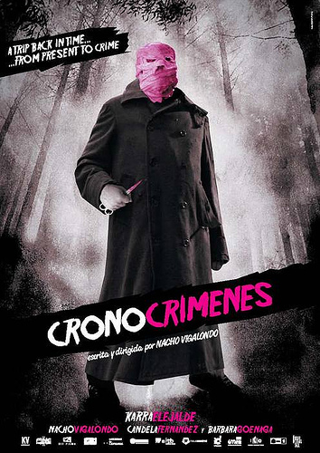 Póster oficial para Los Cronocrímenes
